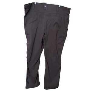 Wrangler Outdoor Mens Nylon/Spandex Gray Hiking Pants 42X30 Outdoors Gorpcore